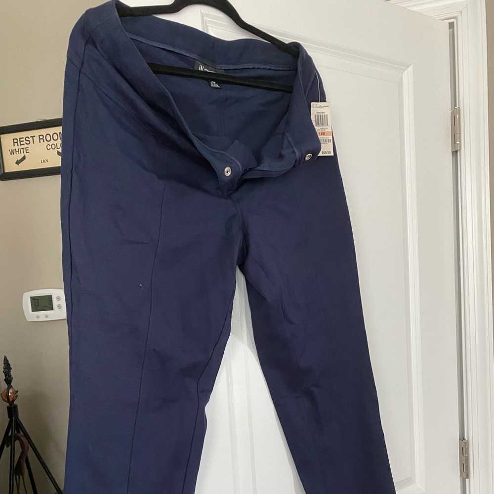 I.N.C women blue pants